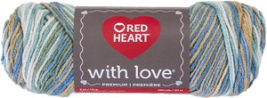Picture of Red Heart With Love Yarn-Beachy
