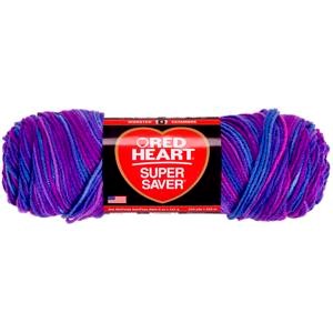 Picture of Red Heart Super Saver Yarn-Grape Fizz