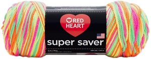 Picture of Red Heart Super Saver Yarn-Day Glow
