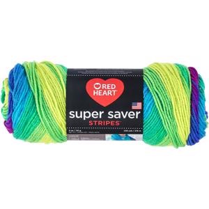 Picture of Red Heart Super Saver Yarn-Parrot Stripe