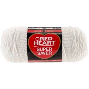 Picture of Red Heart Super Saver Yarn-White