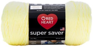 Picture of Red Heart Super Saver Yarn-Pale Yellow