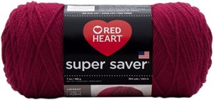 Picture of Red Heart Super Saver Yarn-Burgundy