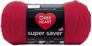 Picture of Red Heart Super Saver Yarn-Hot Red
