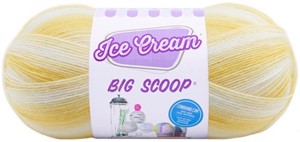 Picture of Lion Brand Ice Cream Big Scoop Yarn-Lemon Meringue
