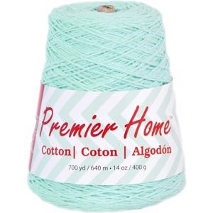 Picture of Premier Yarns Home Cotton Yarn - Solid Cone-Pastel Blue
