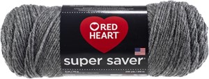 Picture of Red Heart Super Saver Yarn-Grey Heather