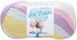 Picture of Lion Brand Ice Cream Yarn-Cotton Candy