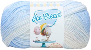 Picture of Lion Brand Ice Cream Yarn-Blueberry