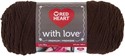 Picture of Red Heart With Love Yarn-Chocolate