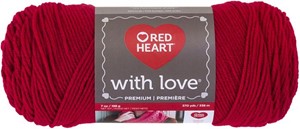 Picture of Red Heart With Love Yarn-Holly Berry