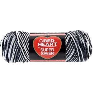 Picture of Red Heart Super Saver Yarn-Zebra