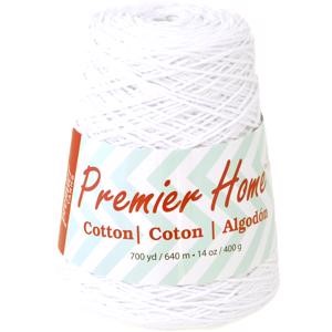 Picture of Premier Yarns Home Cotton Yarn - Solid Cone-White