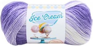 Picture of Lion Brand Ice Cream Yarn-Grape
