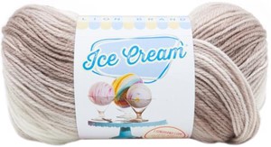 Picture of Lion Brand Ice Cream Yarn-Coffee