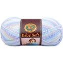 Picture of Lion Brand Baby Soft Yarn-Pastel Print