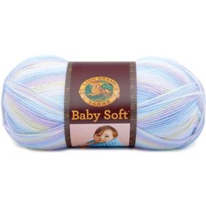 Picture of Lion Brand Baby Soft Yarn-Pastel Print