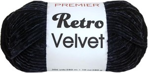 Picture of Premier Yarns Retro Velvet-Black