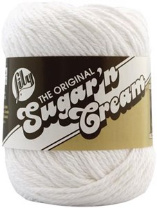 Picture of Lily Sugar'n Cream Yarn - Solids-White