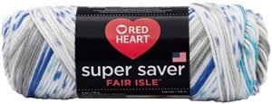 Picture of Red Heart Super Saver Fair Isle Yarn-Calm