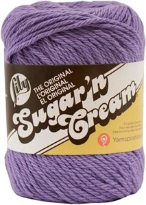 Picture of Lily Sugar'n Cream Yarn - Solids-Hot Purple