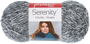 Picture of Premier Yarns Serenity Chunky Heathers Yarn-Smoke