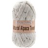 Picture of Mary Maxim Natural Alpaca Tweed Yarn-Raw Cotton