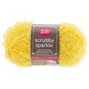 Picture of Red Heart Scrubby Sparkle Yarn-Lemon