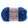 Picture of Red Heart Scrubby Sparkle Yarn-Blueberry