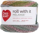 Picture of Red Heart Yarn Roll With It Melange-Green Room