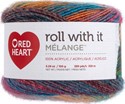 Picture of Red Heart Yarn Roll With It Melange-Show Time