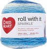Picture of Red Heart Yarn Roll With It Sparkle-Krystal
