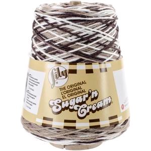 Picture of Lily Sugar'n Cream Yarn - Cones-Chocolate Ombre