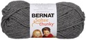 Picture of Bernat Softee Chunky Yarn-True Grey