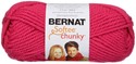 Picture of Bernat Softee Chunky Yarn-Hot Pink