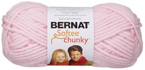 Picture of Bernat Softee Chunky Yarn-Baby Pink