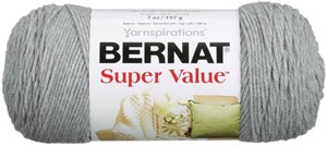 Picture of Bernat Super Value Solid Yarn-Soft Grey