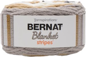 Picture of Bernat Blanket Stripes Yarn-Foggy Shores
