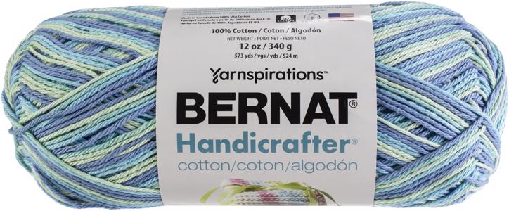 Bernat Handicrafter Cotton Yarn 340g - Ombres-Faded Denim