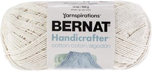 Picture of Bernat Handicrafter Cotton Yarn - Solids-Off White