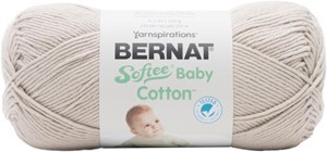 Picture of Bernat Softee Baby Cotton Yarn-Feather Gray