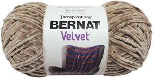 Picture of Bernat Velvet Yarn-Mushroom