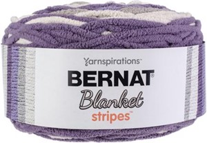 Picture of Bernat Blanket Stripes Yarn-Grapevine
