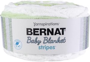 Picture of Bernat Baby Blanket Stripes Yarn-Sprouts