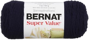 Picture of Bernat Super Value Solid Yarn-Navy