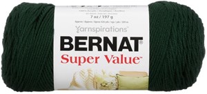 Picture of Bernat Super Value Solid Yarn-Deep Sea Green