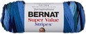 Picture of Bernat Super Value Stripes Yarn-Oceana