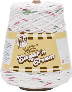 Picture of Lily Sugar'n Cream Yarn - Cones-Holly Jolly