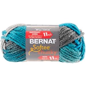 Picture of Bernat Softee Chunky Ombre Yarn-Deep Waters