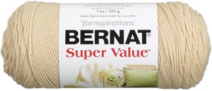 Picture of Bernat Super Value Solid Yarn-Oatmeal